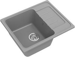 Ewigstein Мойка кухонная Elegant 45F серый металлик – фотография-1